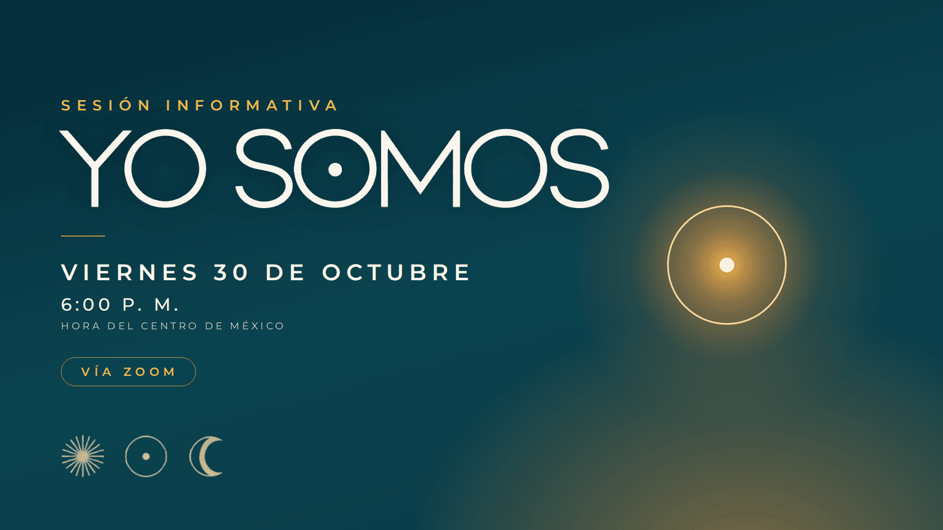 Sesión Informativa Retiro YO SOMOS
